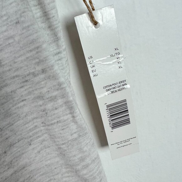 NWT Rae Dunn Basic Witch Short Sleeve T-Shirt Tee Halloween Gray Size XL NEW - Picture 5 of 9